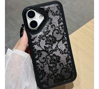 1 pezzo Custodia per telefono con texture in pelle, dipinta 2D, ricamata e stampata, compatibile con iPhone 16 Pro Max, Apple 15 Pro, 14 Plus, 13, 12, anti-caduta, copertura totale, guscio morbido, cr