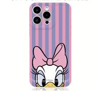 1 pezzo Custodia per telefono creativa e protettiva, con assorbimento degli urti, in materiale morbido in gel TPU, con licenza ufficiale Disney, raffigurante il simpatico Topolino, con cuscinetto d'ar