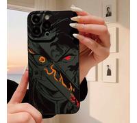 1 pezzo Custodia per telefono di alta qualità con motivo a eterocromia anime, lente nera opaca, compatibile con serie Apple//OPPO/Vivo/Redmi/ iPhone 12,iPhone 12 Pro Max,Galaxy S20 FE,Iphone 13,Galaxy