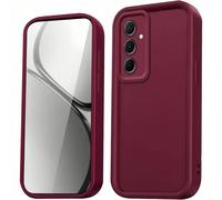 1 pezzo Custodia per telefono di colore solido, minimalista e alla moda, con design a scaletta, compatibile con Apple 12/13 Pro Max, Honor X7, Galaxy A26, Infinix Smart 8, Infinix Hot 40i, Spark 20, S