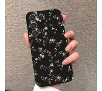 1 pezzo Custodia per telefono in silicone morbido liquido con design creativo a schermo intero con rose, compatibile con GalaxyS26 S25 S24Ultra S24Plus S24FE S23 S22 A55 A54 A53 A52 A50 A30 A42 A35 A3