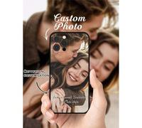 1 pezzo Custodia per telefono in TPU personalizzata e antiurto, compatibile con Apple 16/15/14/13 Plus Pro Max Pro, OPPO, Redmi, VIVO, personalizzabile con foto personali, cartoni animati, personaggi