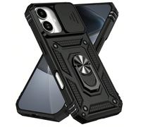 1 pezzo Custodia per telefono multifunzione con copertura completa, protezione scorrevole, supporto per auto, antiurto, militare, compatibile con 17/16/15/14/13/12/11/X/7/6... S25/S24/S23/S22/S21/S20.