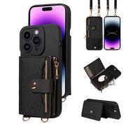 1 pezzo Custodia portafoglio in pelle PU con slot per schede, compatibile con specchio per Apple 17 Pro Max/17 Pro/17/Air/16 Pro Max/16/15/14/13, Redmi Galaxy S20,Galaxy S20 Ultra,IPhone X/XS,iPhone 1