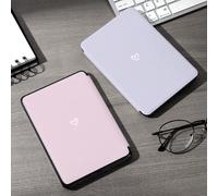 1 pezzo Custodia protettiva a forma di cuore di colore solido con funzione di risveglio/sospensione automatica, sottile e comoda, regalo romantico per la Festa della Mamma, compatibile con Kindle NK 1