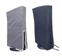 1 pezzo Custodia protettiva Mcbazel antipolvere per Playstation 5 edizione digitale e versione disco, ritagliata con precisione, resistente ai graffi, impermeabile, colore grigio (non adatta per Slim/