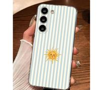 1 pezzo Custodia protettiva morbida trasparente premium a righe Goddess Sun compatibile con Huawei Honor Galaxy A04e/12/A13/A14/A34/A50/A52/A53/A54/S21/S22/S23/S24/S25/S25Ultra/S25FE/S26/S26 PLUS/S26 