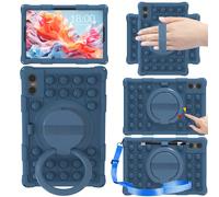 1 pezzo Custodia protettiva per tablet ammortizzante, adatta per iPad, con design a bolle cartoni animati, tracolla e penna, compatibile con M10 3a gen 10.6", M10 FHD Plus, TB-X606 2a gen 10.3", Honor