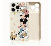 1 pezzo Custodia protettiva per telefono in silicone morbido con pittura ad olio, motivo Rubik's Cube bianco carino e alla moda, design ufficiale Sanrio Hello Kitty estate surf cartoni animati, antiur
