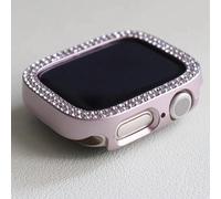 1 pezzo Custodia protettiva rigida con design a stelle in diamanti multistrato, compatibile con Apple Watch Ultra 3/2/1 Series SE, S10/S9/S8/7/S6/S5/S4/S3/S2/S1 Series, protegge da graffi e urti, corn