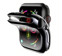 1 pezzo Custodia protettiva unisex ad alta definizione ultra sottile in TPU, protettore dello schermo antiurto casual, compatibile con Apple Watch 38/40/41/42/44/45/46/49mm Serie Ultra/SE/11/10/9/8/7/