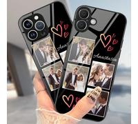1 pezzo Custodia telefonica personalizzata in TPU trasparente 1.0 compatibile con iPhone 15 Pro Max/ 16 Pro Max/ 17 Air/ 17 Pro Max, S24U/A36/A17 e altri modelli, versione internazionale, non la versi
