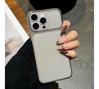 1 pezzo Custodia ultra sottile istantaneamente trasformabile compatibile con iPhone 17 Pro Max, semi-opaca, antiurto, IP16, personalizzata, con fori di precisione, design magnetico senza fili per iPho