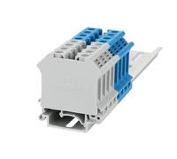 1 pezzo D-UK4/10 coperchio terminale UIK16 connettore cavo morsettiera guida DIN D-UK 4/10 piastra di separazione barriera terminale