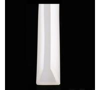 1 pezzo da 1/3 metri di guarnizione for canale a U in silicone bianco - Striscia di tenuta in gomma solida for protezione di metallo, plastica, vetro e legno(1metersx6x10x12mm)