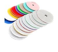 1 pezzo da 4 pollici diamantati for lucidatura a umido/asciutto, disco abrasivo for granito, cemento, marmo, vetro, pietra, grana 30-10000(10000grit)