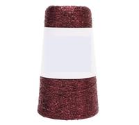 1 pezzo da 50 g di filato glitterato con paillettes for lavoro a maglia a mano, filo for uncinetto, metallico for, maglione, cappello per Artigianato Fatti a Mano(Color 16)
