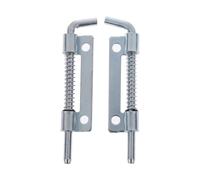 1 Pezzo Da 9 Cm In Acciaio Inossidabile Argento Con Chiavistello Scorrevole - Serratura Di Sicurezza For Porta Cancello(L)