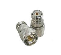 1 pezzo da UHF a UHF SO239 PL259 ad angolo retto e amp;Connettore adattatore RF diritto flangiato(Type 3-1Pc)