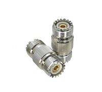 1 pezzo da UHF a UHF SO239 PL259 ad angolo retto e amp;Connettore adattatore RF diritto flangiato(Type 2-1Pc)