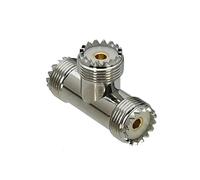 1 pezzo da UHF a UHF SO239 PL259 ad angolo retto e amp;Connettore adattatore RF diritto flangiato(Type 9-1Pc)