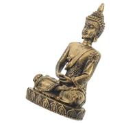 1 Pezzo Decorazione In Resina Buddha Seduto Religioso