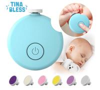 1 pezzo Delicato Trimmer elettrico per unghie | Tagliunghie per bambini | Limetta per unghie automatica, 6 teste di smerigliatura, Tagliunghie e Limetta per unghie delle dita delle mani e dei piedi, T