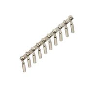 1 pezzo di accessori for morsettiera tipo Sak Sak2.5-10 Sak4-10 ponticello for cablaggio morsettiera su guida DIN ponte fisso(SAK35-10)