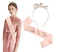 1 Pezzo Di Accessori Per Capelli Nuziali Tedeschi E 1 Pezzo Di Spalla Da Sposa, Lettere Elei -Headband, Decorazioni Per Acconciature, Accessori Per La Celebrazione Del Matrimonio.