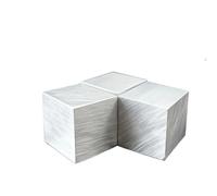 1 pezzo di acciaio piatto in lega di alluminio con una lunghezza laterale di 45 mm * 45 mm-60 mm * 60 mm e una lunghezza di 50 mm-150 mm