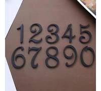 1 Pezzo Di Adesivi Autoadesivi for Porta Delle Cassette Postali, 0-9 Numeri Esterni Neri for L'indirizzo Di Casa, 2,76 Pollici Sono Applicabili for Cassette Postali, Automobili, Porte(Number 5)