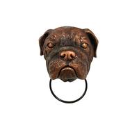 1 pezzo di batacchio for porta con testa dipinta a mano, artigianato in resina, decorazione artistica da parete personalizzata for la parte anteriore(2)