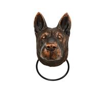 1 pezzo di batacchio for porta con testa dipinta a mano, artigianato in resina, decorazione artistica da parete personalizzata for la parte anteriore(4)