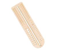 1 pezzo di blocco della calza in legno per Knitting, Knitting Pattern Ruler Sock Blocker, Weaving Tool, Crochet Accessories for Knitting Lovers