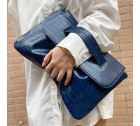 1 pezzo di borsa a tracolla retrò da donna con motivo coccodrillo. Stile di moda urbana. Casual e semplice. Elegante e versatile. Può essere utilizzata a mano, sotto il braccio o a tracolla. Adatta pe
