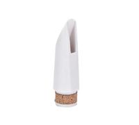 1 Pezzo Di Buona Qualità Del Suono Trasparente Professionale Trasparente Bocchino Per Clarinetto Strumenti A Fiato Parte (Color : White)