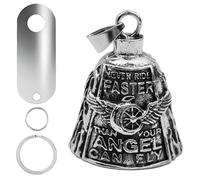 1 Pezzo di Campanello per Moto Guardian Bell con Portachiavi - Campanello Portafortuna per Accessori per Moto