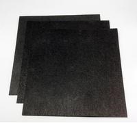 1 pezzo di carta carbone conduttiva idrofobica - strato microporoso di diffusione del gas for materiale dell'elettrodo della cella a combustibile(0.21mm 20cm x 20cm)