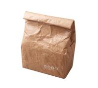 1 pezzo di carta pranzo al sacco borsa da pranzo riutilizzabile contenitore isolante borse da trasporto per pasti da picnic per ragazze bambini donne adulti per lavorare scuola di picnic, marrone i