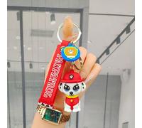 1 pezzo di ciondolo portachiavi con cagnolino del cartone animato Paw Patrol, ciondolo carino da auto o zaino da scuola, piccolo regalo promozionale a terra, ottimo regalo di vacanza per gli amici, de