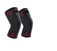 1 pezzo di compressione ginocchio manica di supporto elastico traspirante ginocchiere tutore molle palestra protezione sportiva basket pallavolo corsa per danza, calcio, pallavolo, pallacanestro, yoga