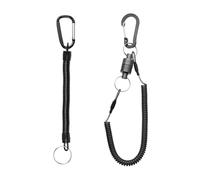 1 Pezzo Di Corda Magnetica Da Pesca, 1 Pezzo Di Corda Telescopica Persa, Corda Con Clip Magnetica, Cordino Con Moschettone, Corda Magnetica Anti-Perdita Per Mano Esterna