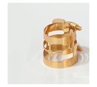1 Pezzo Di Cuscinetto Vibrante In Metallo Per Bocchino Intagliato, Legatura Per Clarinetto In Sib, Adatto Per Stile Musicale Pop, Classico, Jazz(Carving)