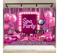 1 pezzo di decorazione per pareti per il compleanno, rosa, adatta per matrimoni, compleanni, anniversari, cerimonie per bar/maggiore età, celebrazioni in generale - non necessita di elettricità, banne