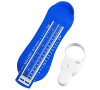 1 Pezzo Di Dispositivo Di Misura Del Piede Per Bambini Blu E 1 Dispositivo Di Misurazione Automatica, Dimensioni Dei Bambini Britannici, Dispositivo Di Misurazione Delle Dimensioni Della Scarpa.