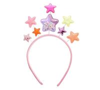 1 Pezzo Di Fascia Colorata Stella, Fascia Creativa E Divertente, Fascia Per La Testa, Fascia Graziosa, Accessori Per Abbigliamento.