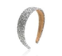 1 Pezzo Di Fascia Di Strass, Fascia Lucida, Fascia Elee, Fascia Larga Per Donne, Accessori Per Capelli Da Sposa, Accessori Per Capelli Per Feste.