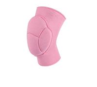 1 pezzo di ginocchiere elastiche a compressione sportiva ginocchiere in spugna ispessita supporto for allenamento di danza, corsa, fitness yoga per danza, calcio, pallavolo, pallacanestro, yoga(Pink,M