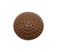 1 pezzo di gomma morbida for il muro autoadesivo fermaporta adesivi for porta di modellazione del golf 5 colori(Brown)