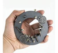 1 pezzo di grande magnete circolare resistente, anello magnetico in ferrite, adatto per cantiere, artigianato fai-da-te e altre applicazioni 45*8mm foro 22mm [1 confezione],70*10mm foro 32mm [1 conf.]